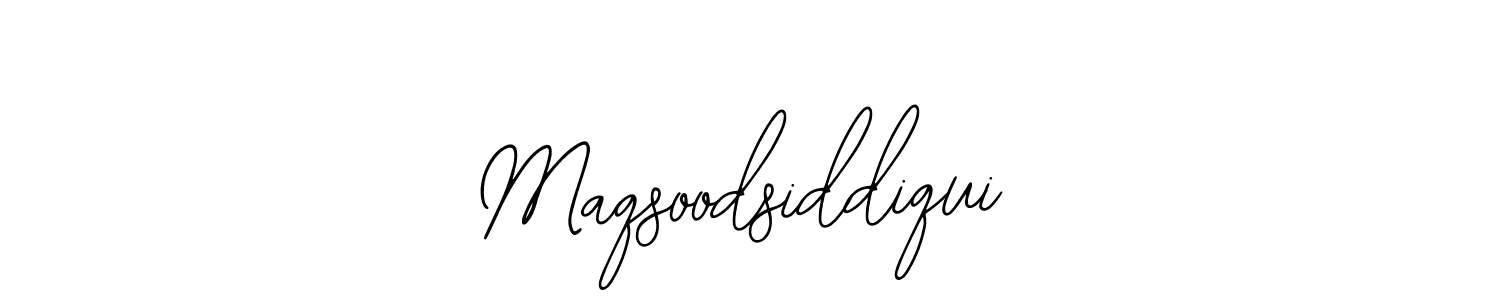 How to make Maqsoodsiddiqui signature? Bearetta-2O07w is a professional autograph style. Create handwritten signature for Maqsoodsiddiqui name. Maqsoodsiddiqui signature style 12 images and pictures png