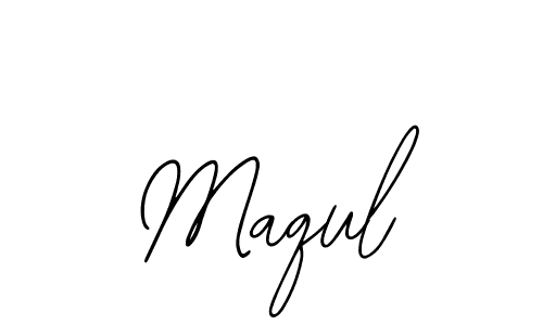 Make a beautiful signature design for name Maqul. With this signature (Bearetta-2O07w) style, you can create a handwritten signature for free. Maqul signature style 12 images and pictures png