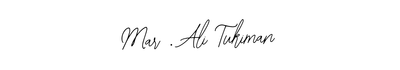 Design your own signature with our free online signature maker. With this signature software, you can create a handwritten (Bearetta-2O07w) signature for name Mar . Ali Tukiman. Mar . Ali Tukiman signature style 12 images and pictures png