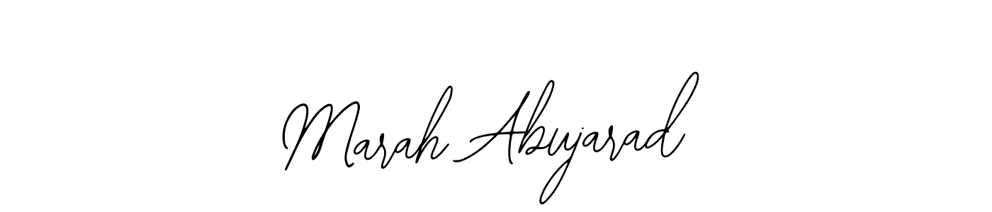 Make a beautiful signature design for name Marah Abujarad. With this signature (Bearetta-2O07w) style, you can create a handwritten signature for free. Marah Abujarad signature style 12 images and pictures png