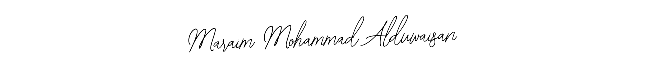 Also we have Maraim Mohammad Alduwaisan name is the best signature style. Create professional handwritten signature collection using Bearetta-2O07w autograph style. Maraim Mohammad Alduwaisan signature style 12 images and pictures png