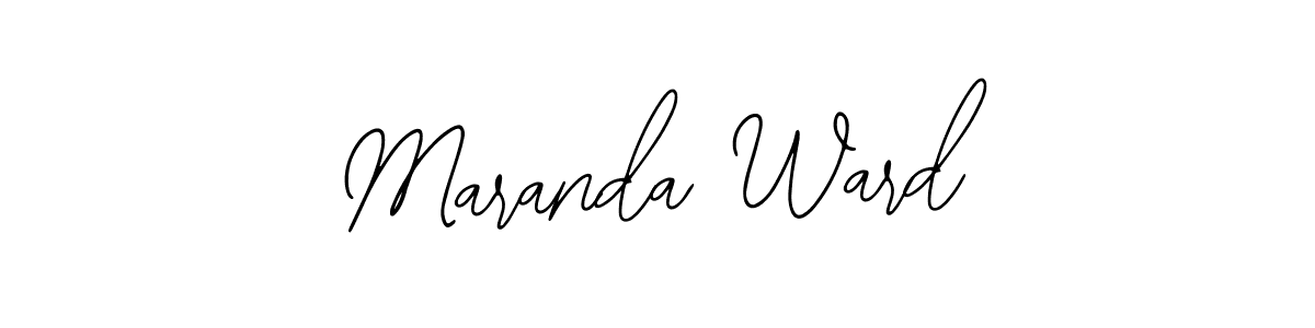Once you've used our free online signature maker to create your best signature Bearetta-2O07w style, it's time to enjoy all of the benefits that Maranda Ward name signing documents. Maranda Ward signature style 12 images and pictures png