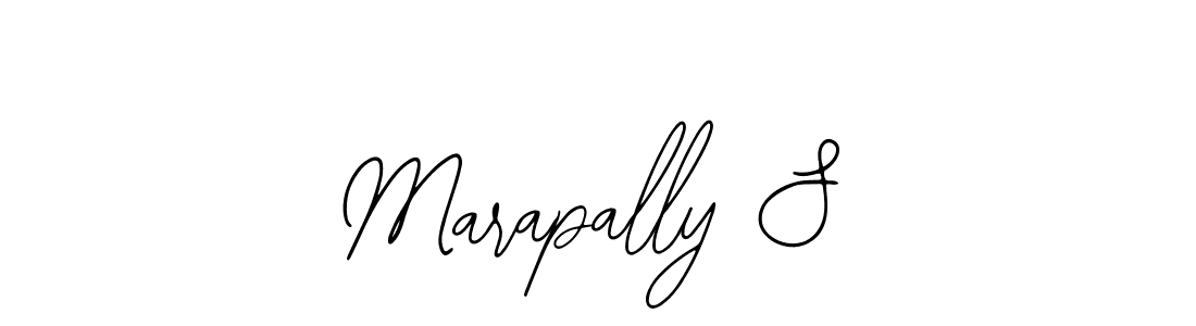 Create a beautiful signature design for name Marapally S. With this signature (Bearetta-2O07w) fonts, you can make a handwritten signature for free. Marapally S signature style 12 images and pictures png