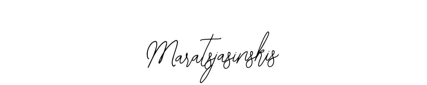 Make a beautiful signature design for name Maratsjasinskis. With this signature (Bearetta-2O07w) style, you can create a handwritten signature for free. Maratsjasinskis signature style 12 images and pictures png