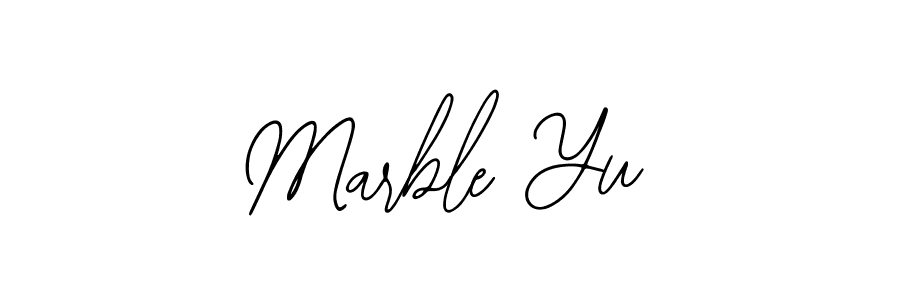 Marble Yu stylish signature style. Best Handwritten Sign (Bearetta-2O07w) for my name. Handwritten Signature Collection Ideas for my name Marble Yu. Marble Yu signature style 12 images and pictures png