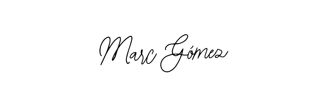 How to make Marc Gómez signature? Bearetta-2O07w is a professional autograph style. Create handwritten signature for Marc Gómez name. Marc Gómez signature style 12 images and pictures png