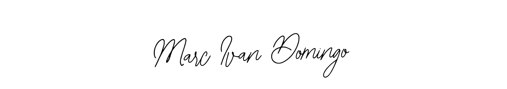 Use a signature maker to create a handwritten signature online. With this signature software, you can design (Bearetta-2O07w) your own signature for name Marc Ivan Domingo. Marc Ivan Domingo signature style 12 images and pictures png