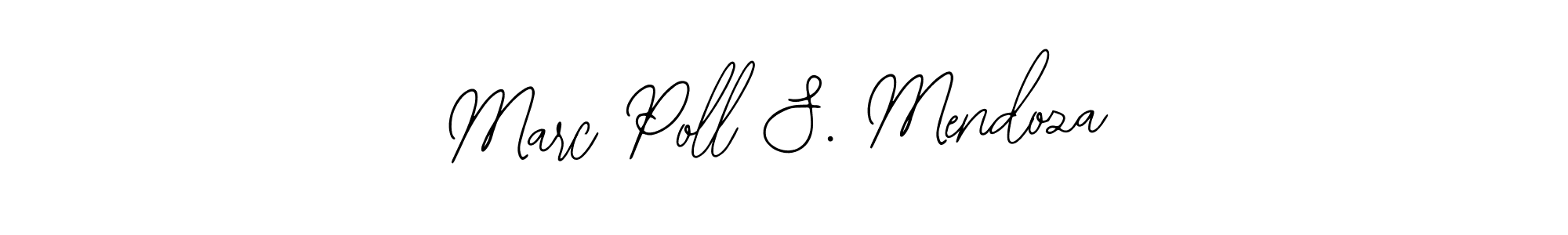 Create a beautiful signature design for name Marc Poll S. Mendoza. With this signature (Bearetta-2O07w) fonts, you can make a handwritten signature for free. Marc Poll S. Mendoza signature style 12 images and pictures png