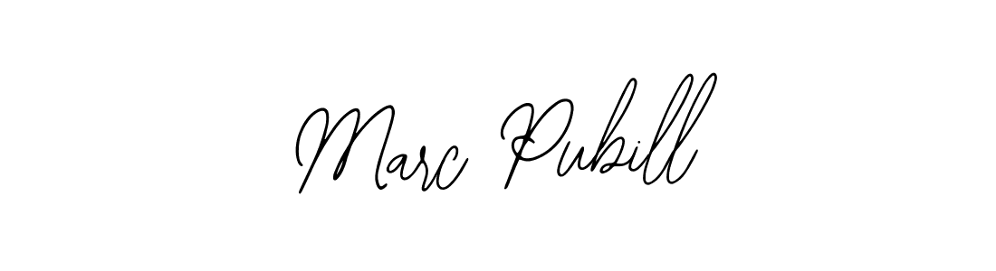 See photos of Marc Pubill official signature by Spectra . Check more albums & portfolios. Read reviews & check more about Bearetta-2O07w font. Marc Pubill signature style 12 images and pictures png