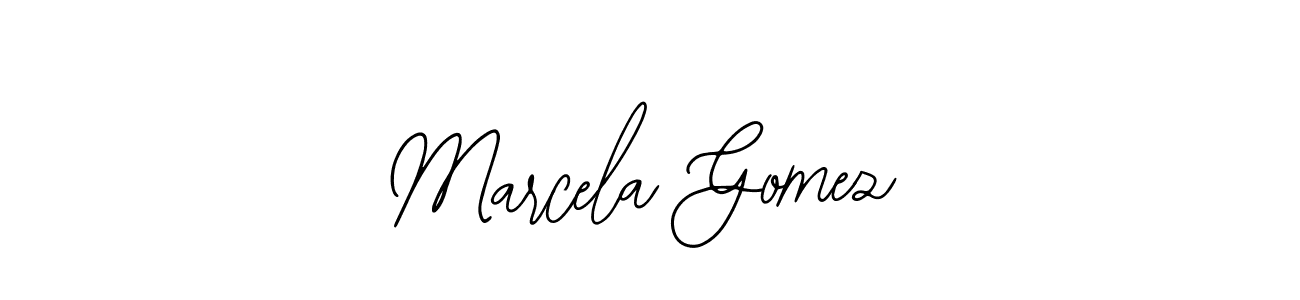 How to make Marcela Gomez signature? Bearetta-2O07w is a professional autograph style. Create handwritten signature for Marcela Gomez name. Marcela Gomez signature style 12 images and pictures png