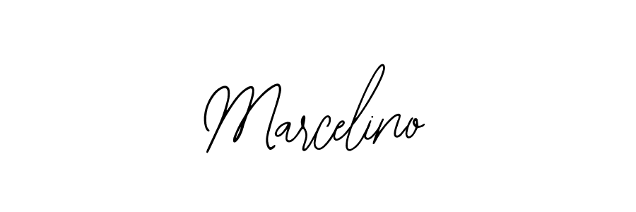 Also we have Marcelino name is the best signature style. Create professional handwritten signature collection using Bearetta-2O07w autograph style. Marcelino signature style 12 images and pictures png