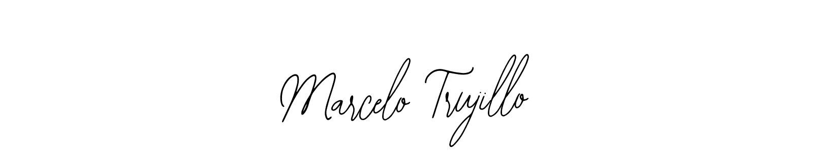 Also You can easily find your signature by using the search form. We will create Marcelo Trujillo name handwritten signature images for you free of cost using Bearetta-2O07w sign style. Marcelo Trujillo signature style 12 images and pictures png