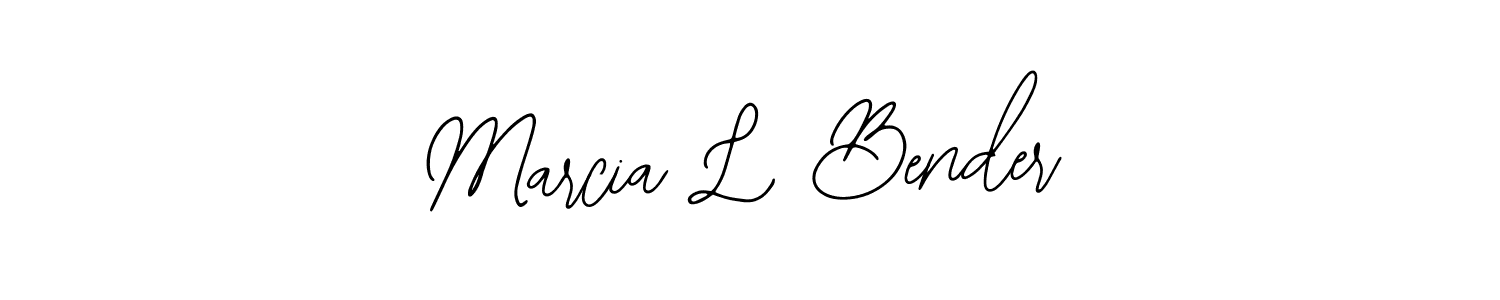 Once you've used our free online signature maker to create your best signature Bearetta-2O07w style, it's time to enjoy all of the benefits that Marcia L Bender name signing documents. Marcia L Bender signature style 12 images and pictures png