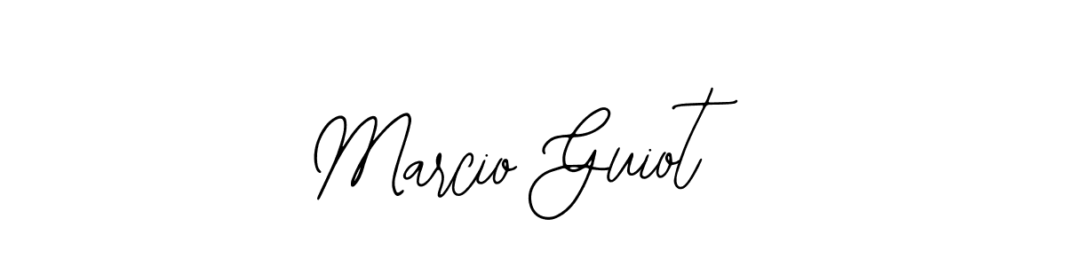 Design your own signature with our free online signature maker. With this signature software, you can create a handwritten (Bearetta-2O07w) signature for name Marcio Guiot. Marcio Guiot signature style 12 images and pictures png