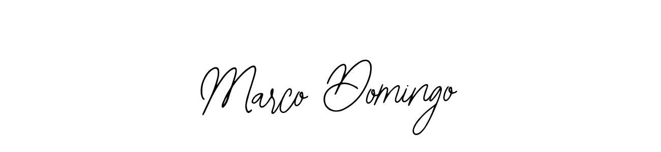 Use a signature maker to create a handwritten signature online. With this signature software, you can design (Bearetta-2O07w) your own signature for name Marco Domingo. Marco Domingo signature style 12 images and pictures png