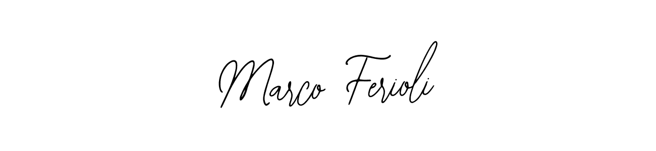 Make a beautiful signature design for name Marco Ferioli. With this signature (Bearetta-2O07w) style, you can create a handwritten signature for free. Marco Ferioli signature style 12 images and pictures png
