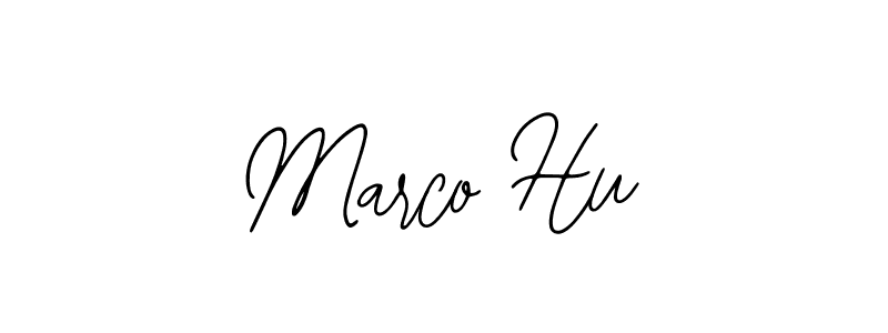 It looks lik you need a new signature style for name Marco Hu. Design unique handwritten (Bearetta-2O07w) signature with our free signature maker in just a few clicks. Marco Hu signature style 12 images and pictures png