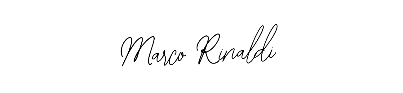 How to make Marco Rinaldi name signature. Use Bearetta-2O07w style for creating short signs online. This is the latest handwritten sign. Marco Rinaldi signature style 12 images and pictures png