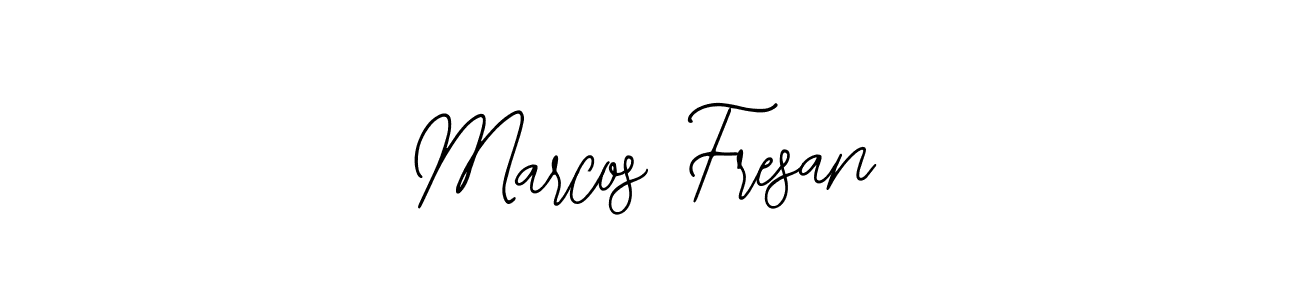 The best way (Bearetta-2O07w) to make a short signature is to pick only two or three words in your name. The name Marcos Fresan include a total of six letters. For converting this name. Marcos Fresan signature style 12 images and pictures png