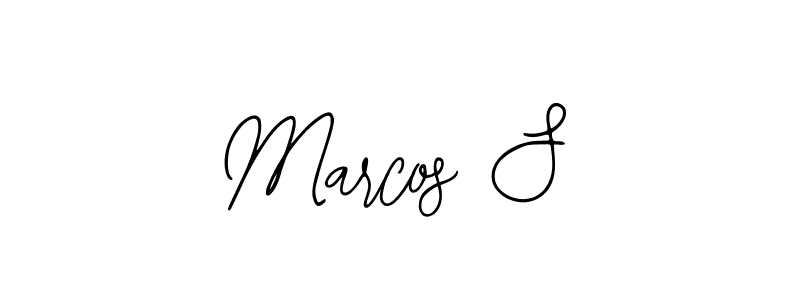 Make a beautiful signature design for name Marcos S. Use this online signature maker to create a handwritten signature for free. Marcos S signature style 12 images and pictures png