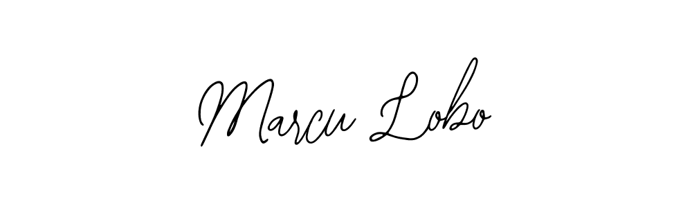 Create a beautiful signature design for name Marcu Lobo. With this signature (Bearetta-2O07w) fonts, you can make a handwritten signature for free. Marcu Lobo signature style 12 images and pictures png