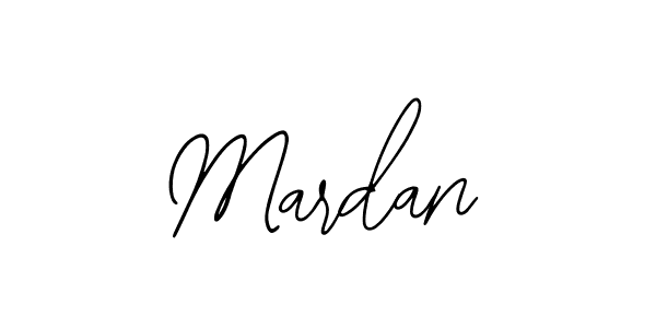 Design your own signature with our free online signature maker. With this signature software, you can create a handwritten (Bearetta-2O07w) signature for name Mardan. Mardan signature style 12 images and pictures png
