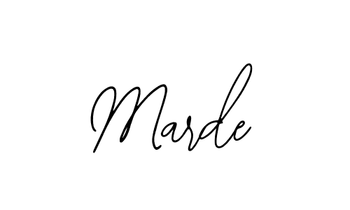 How to Draw Marde signature style? Bearetta-2O07w is a latest design signature styles for name Marde. Marde signature style 12 images and pictures png