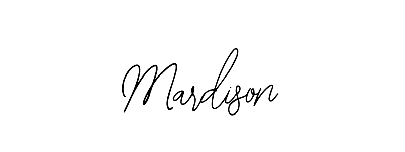 You should practise on your own different ways (Bearetta-2O07w) to write your name (Mardison) in signature. don't let someone else do it for you. Mardison signature style 12 images and pictures png