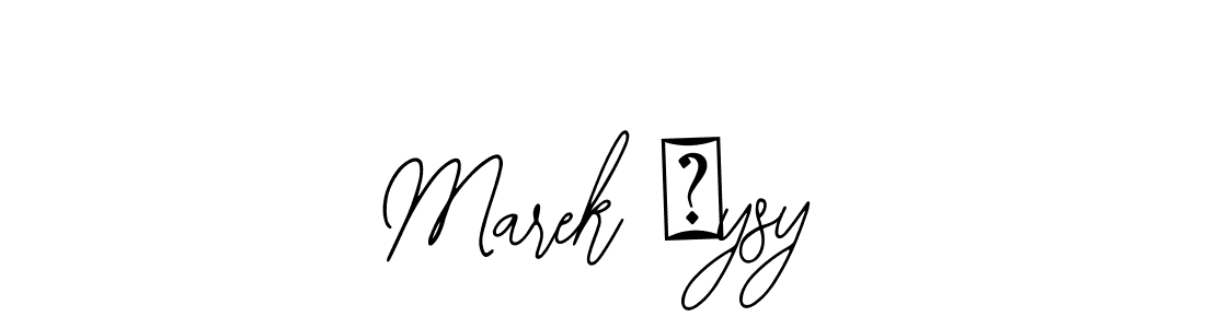 Once you've used our free online signature maker to create your best signature Bearetta-2O07w style, it's time to enjoy all of the benefits that Marek Łysy name signing documents. Marek Łysy signature style 12 images and pictures png