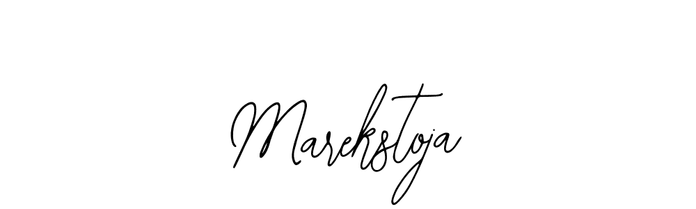 You should practise on your own different ways (Bearetta-2O07w) to write your name (Marekstoja) in signature. don't let someone else do it for you. Marekstoja signature style 12 images and pictures png