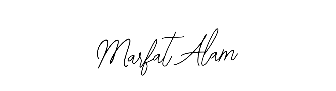Use a signature maker to create a handwritten signature online. With this signature software, you can design (Bearetta-2O07w) your own signature for name Marfat Alam. Marfat Alam signature style 12 images and pictures png