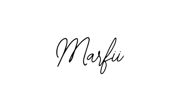 You should practise on your own different ways (Bearetta-2O07w) to write your name (Marfii) in signature. don't let someone else do it for you. Marfii signature style 12 images and pictures png