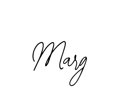 Design your own signature with our free online signature maker. With this signature software, you can create a handwritten (Bearetta-2O07w) signature for name Marg. Marg signature style 12 images and pictures png