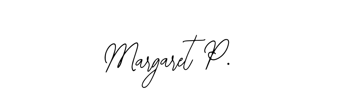 if you are searching for the best signature style for your name Margaret P.. so please give up your signature search. here we have designed multiple signature styles  using Bearetta-2O07w. Margaret P. signature style 12 images and pictures png