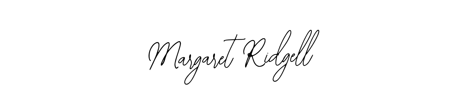 You should practise on your own different ways (Bearetta-2O07w) to write your name (Margaret Ridgell) in signature. don't let someone else do it for you. Margaret Ridgell signature style 12 images and pictures png