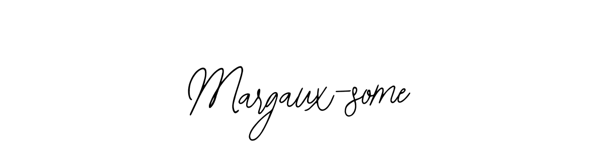 How to Draw Margaux-some signature style? Bearetta-2O07w is a latest design signature styles for name Margaux-some. Margaux-some signature style 12 images and pictures png