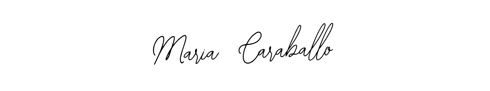 Use a signature maker to create a handwritten signature online. With this signature software, you can design (Bearetta-2O07w) your own signature for name Maria  Caraballo. Maria  Caraballo signature style 12 images and pictures png