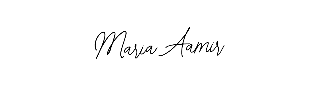 if you are searching for the best signature style for your name Maria Aamir. so please give up your signature search. here we have designed multiple signature styles  using Bearetta-2O07w. Maria Aamir signature style 12 images and pictures png