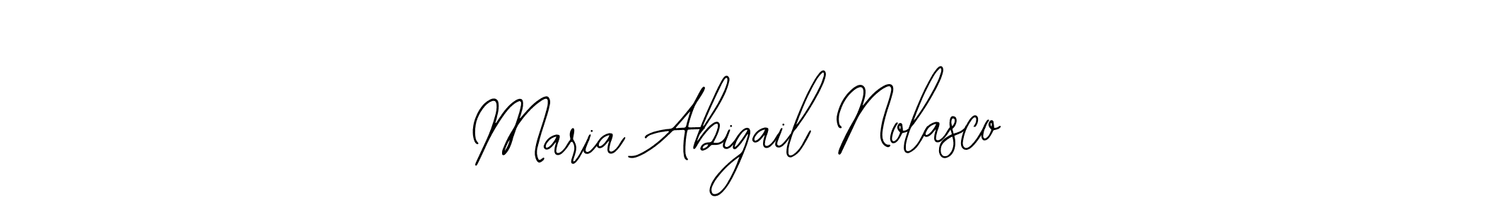 It looks lik you need a new signature style for name Maria Abigail Nolasco. Design unique handwritten (Bearetta-2O07w) signature with our free signature maker in just a few clicks. Maria Abigail Nolasco signature style 12 images and pictures png