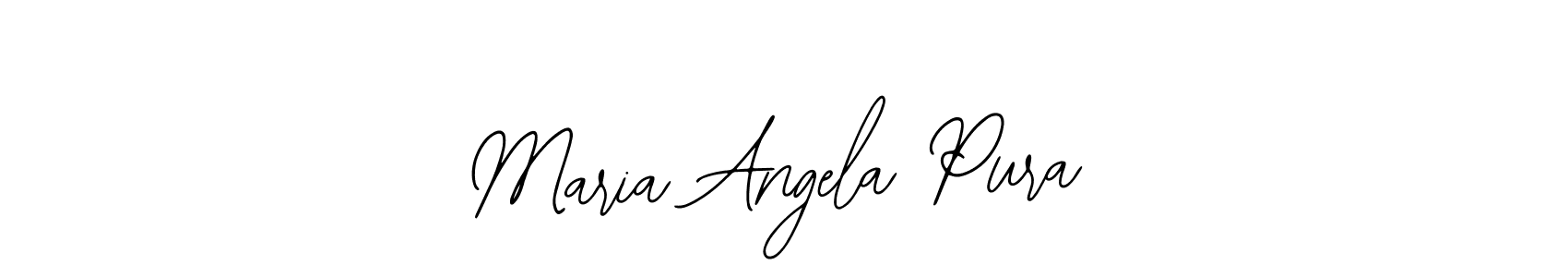 See photos of Maria Angela Pura official signature by Spectra . Check more albums & portfolios. Read reviews & check more about Bearetta-2O07w font. Maria Angela Pura signature style 12 images and pictures png