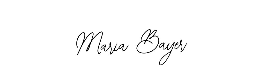 Make a beautiful signature design for name Maria Bayer. Use this online signature maker to create a handwritten signature for free. Maria Bayer signature style 12 images and pictures png