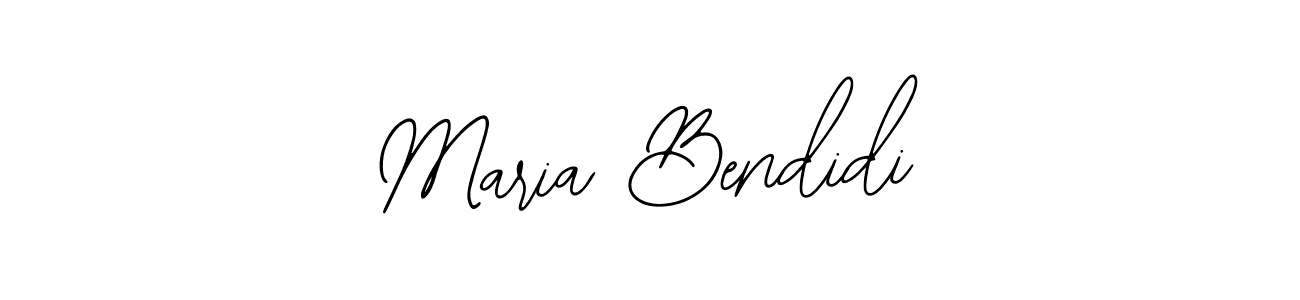 Bearetta-2O07w is a professional signature style that is perfect for those who want to add a touch of class to their signature. It is also a great choice for those who want to make their signature more unique. Get Maria Bendidi name to fancy signature for free. Maria Bendidi signature style 12 images and pictures png