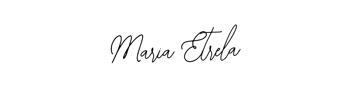 It looks lik you need a new signature style for name Maria Etrela. Design unique handwritten (Bearetta-2O07w) signature with our free signature maker in just a few clicks. Maria Etrela signature style 12 images and pictures png