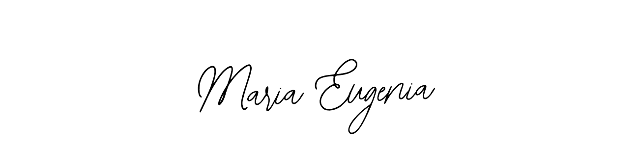 How to make Maria Eugenia signature? Bearetta-2O07w is a professional autograph style. Create handwritten signature for Maria Eugenia name. Maria Eugenia signature style 12 images and pictures png