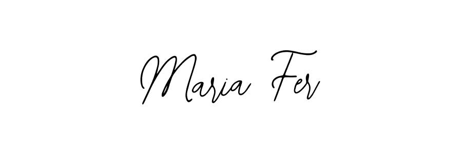 Make a short Maria Fer signature style. Manage your documents anywhere anytime using Bearetta-2O07w. Create and add eSignatures, submit forms, share and send files easily. Maria Fer signature style 12 images and pictures png