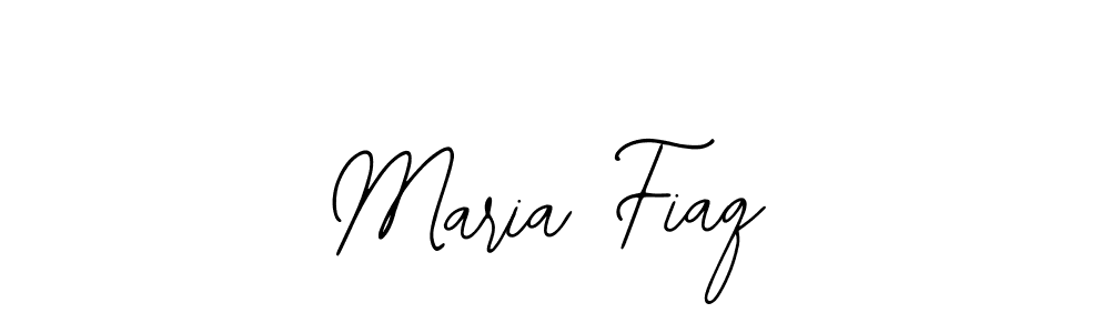 Design your own signature with our free online signature maker. With this signature software, you can create a handwritten (Bearetta-2O07w) signature for name Maria Fiaq. Maria Fiaq signature style 12 images and pictures png