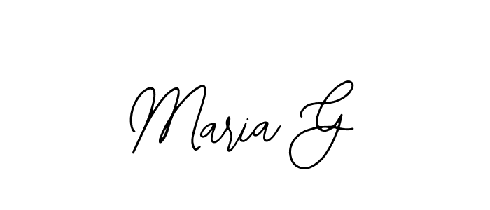 How to Draw Maria G signature style? Bearetta-2O07w is a latest design signature styles for name Maria G. Maria G signature style 12 images and pictures png