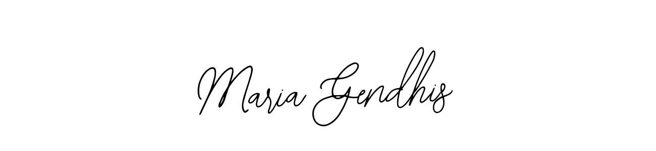 It looks lik you need a new signature style for name Maria Gendhis. Design unique handwritten (Bearetta-2O07w) signature with our free signature maker in just a few clicks. Maria Gendhis signature style 12 images and pictures png