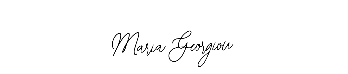 The best way (Bearetta-2O07w) to make a short signature is to pick only two or three words in your name. The name Maria Georgiou include a total of six letters. For converting this name. Maria Georgiou signature style 12 images and pictures png