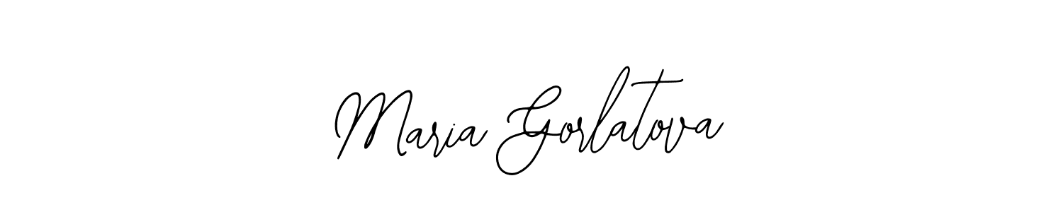 Make a beautiful signature design for name Maria Gorlatova. Use this online signature maker to create a handwritten signature for free. Maria Gorlatova signature style 12 images and pictures png